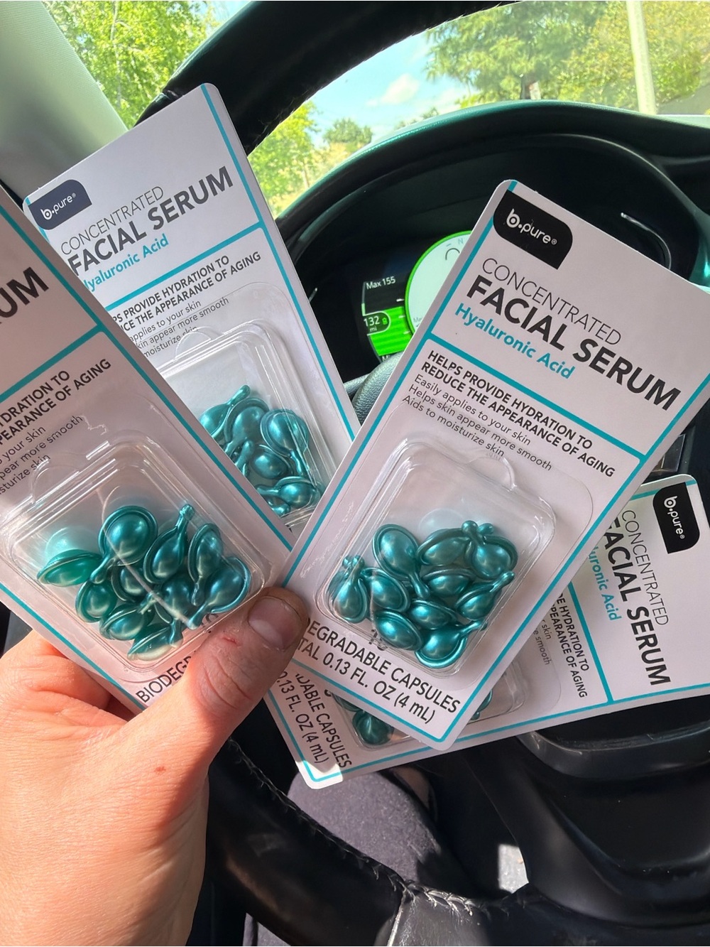 4 Pack Viral Hyaluronic Acid Serum Capsules 💧 Hydrating Glow Skin (New)
